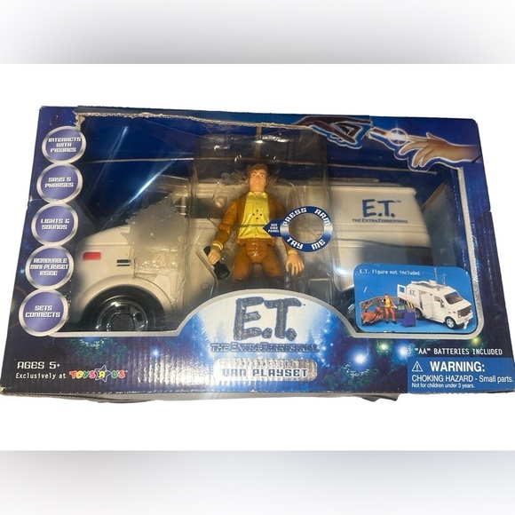 Vintage Y2K ET Interactive Van Playset Toys R Us Exclusive New Sealed 2001 RARE! - Picture 1 of 5